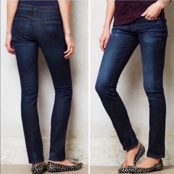 Ag Adriano Goldschmied Denim - AG Adriano Goldschmied Jeans the Stevie Slim Dark